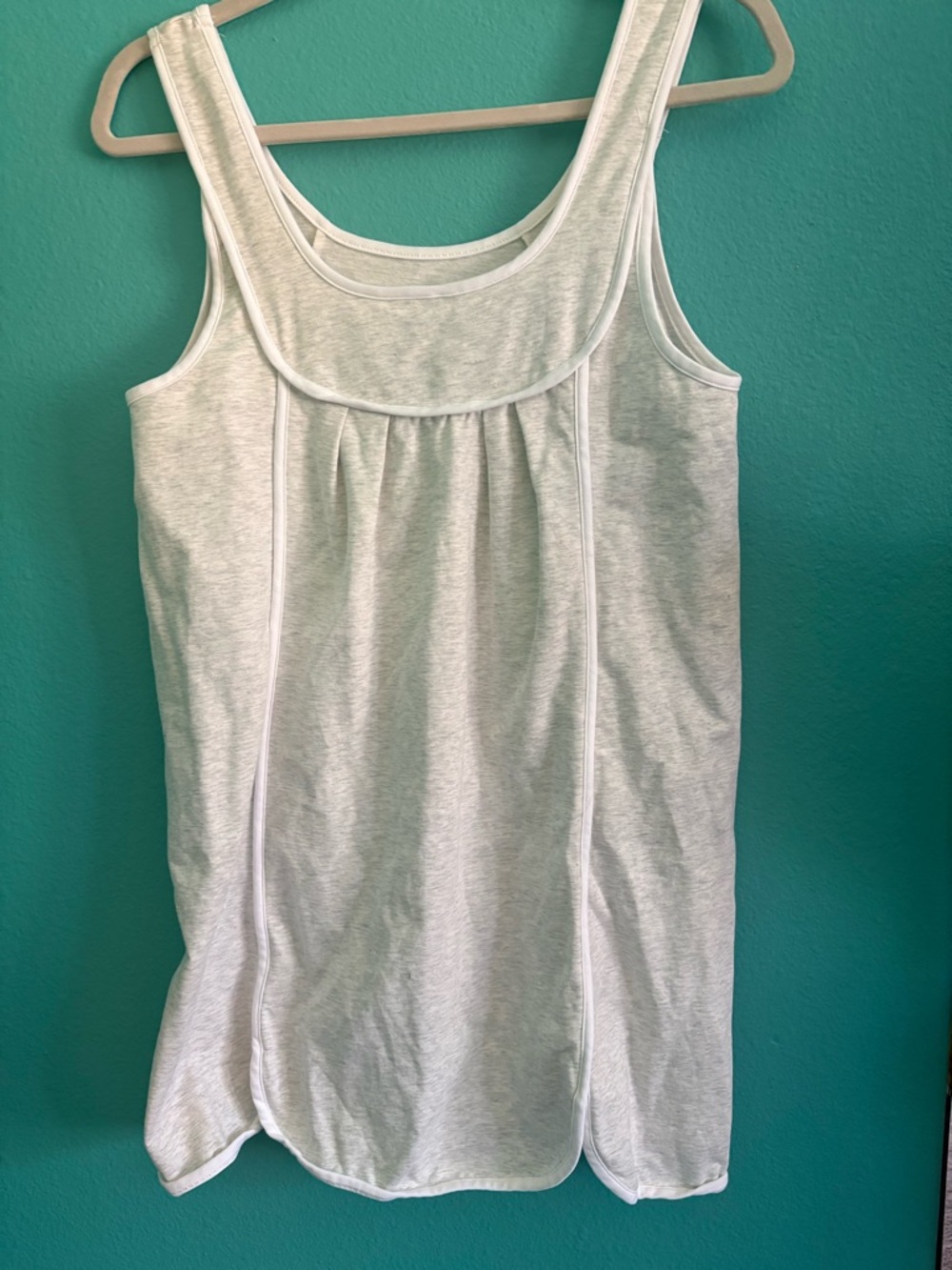 Sleeveless Crewneck athletic Tank Dress - Picture 7 of 9